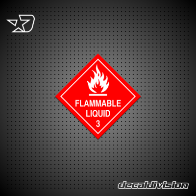 Flammable Liquid Sign